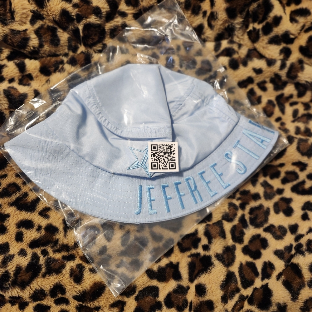 Jeffree Star baby blue bucket hat
